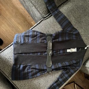 Metaphor cardigan with detachable belt size extra small NWT